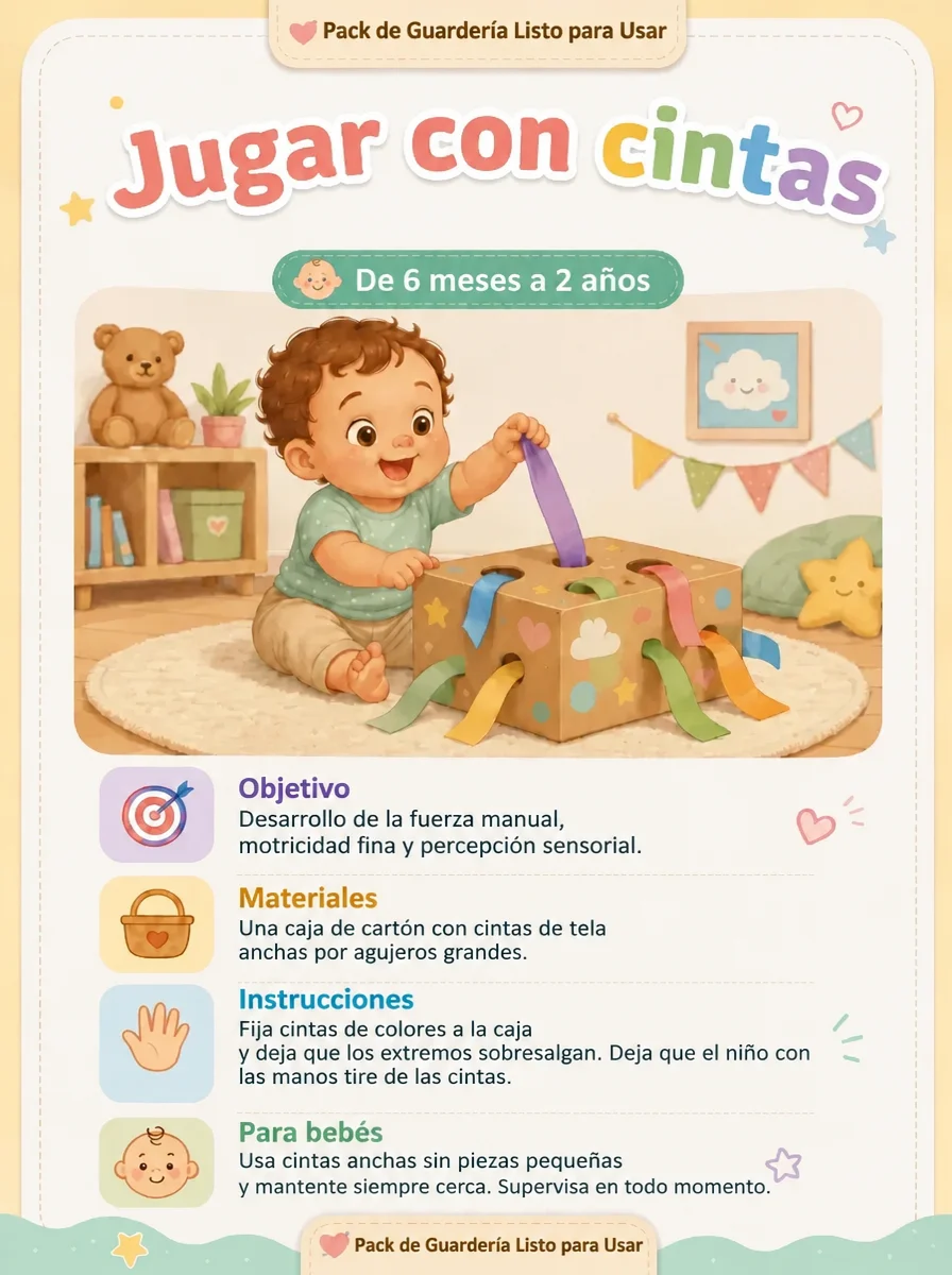 Ejemplo de ficha de actividad del Pack Completo para Guarderías nº 5